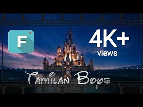 How to make disney intro in filmora