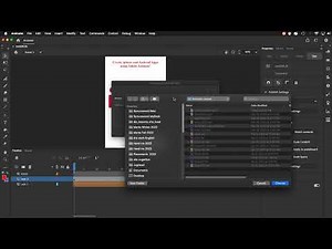 Set Up to publish IOS and Android Apps with Adobe Animate