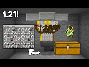 Minecraft Zombie & Skeleton Mob Spawner XP Farm 1.21!
