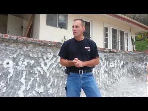 How to plaster a swimming pool full explanation