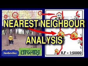Nearest Neighbour Index from Topographical sheet | Sanjib Mandal | SanGeotics