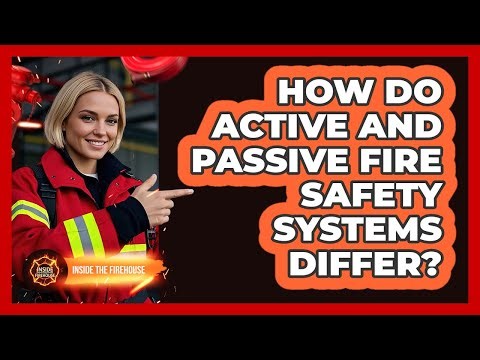 How Do Active And Passive Fire Safety Systems Differ? - Inside the Firehouse