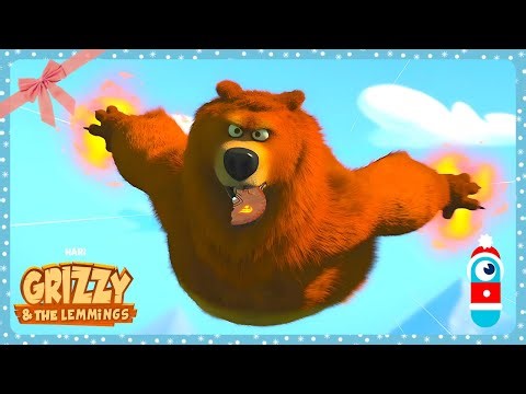 SUPER BEAR! 🔥😮| Grizzy & The Lemmings | WildBrain Kids