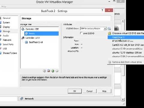 Install BackTrack 5R3 from the downloaded ISO file