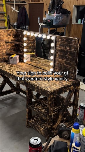 Build a Beautiful Western Style Vanity for Her