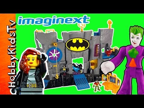 Batman Imaginext Batcave Toy Review with Trixie