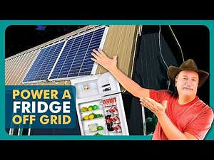 Everyone Said This Wouldn’t Work Off-Grid… But I Did It Anyway - How to Full Sized Fridge on Solar