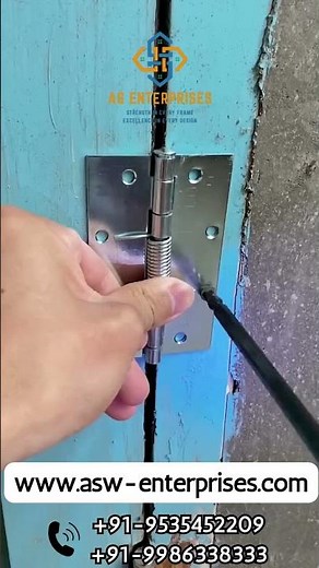 How to Install a Multifunctional Spring Hinge Door Closer ! | #asenterprises#DoorCloser #SpringHinge