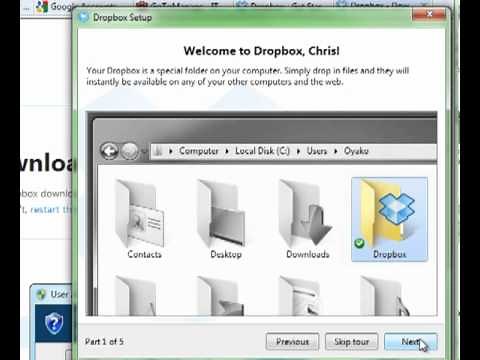 Quick How to Create a Dropbox account