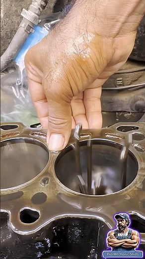 Performance Testing and Evaluation of Engine Oil Pump #engine #mechanic #shorts #skills #autorepair