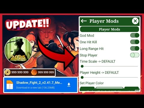 Shadow Fight 2 Mod Menu Apk v2.41.7 | Unlimited Money & Unlock All Weapon