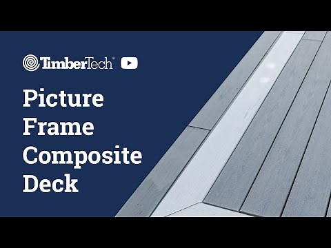 Picture Frame Composite Deck - TimberTechUK