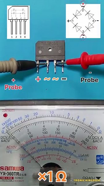 How to Test a Bridge Rectifier Like a Pro! ⚡ Quick & Easy Method