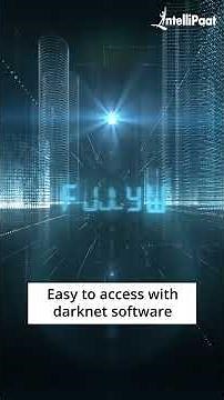 What is Dark Web | Dark Web Explained in 1min | Intellipaat