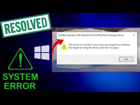Fix Problem Ejecting USB Mass Storage Device in Windows 10/11- Quick Methods | Rescue Digital Media