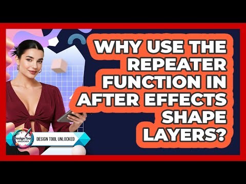 Why Use The Repeater Function In After Effects Shape Layers? - Design Tool Unlocked