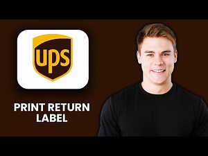 NEW! How to Print UPS Return Label (2025) 📦 | Step-by-Step Shipping & Returns Guide