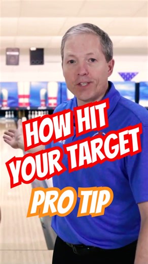 HOW to ACTUALLY Hit your Target - PRO TIP #bowling