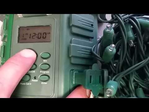 Digital Timer Programming