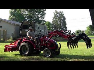 How to Operate a Tractor Grapple |⚡⚡⚡ Part 2