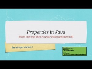 Properties in Java