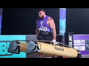 660 Pound Farmer's Walk: Group Three | 2020 World's Strongest Man