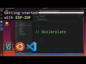 How To Program ESP32 in Visual Studio Code - ESP IDF Boilerplate