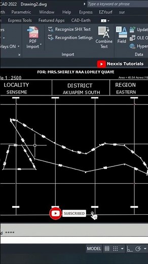 How to Digitize a Map in AutoCAD for Beginners in 2024 #shorts #civil3d #engineering #AutoCAD #GIS