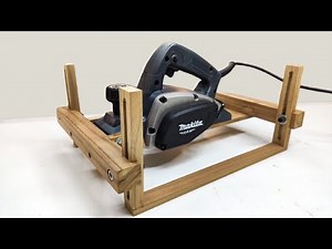 This device will raise the level of your hand planer by 10X || Woodworking Tools