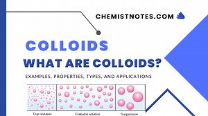 Colloids - Definition, Examples, Properties, and 10 Reliable Applications - Chemistry Notes