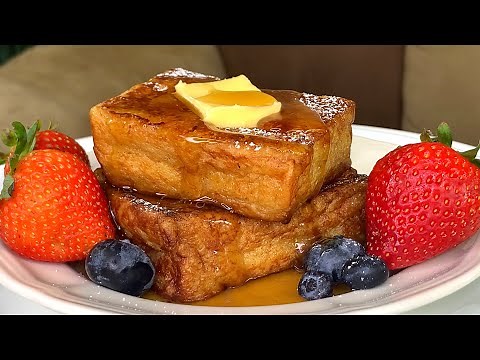 HOW TO MAKE SUPER FLUFFY FRENCH TOAST!