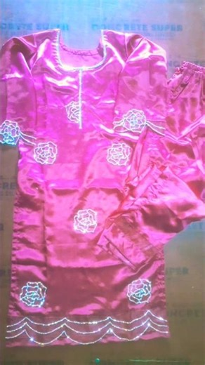 Most tranding ✨️rose cutwork outfit designing/model inspired dress design #shorts #handembroidery