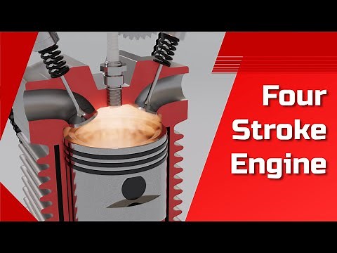 How does a four stroke piston engine work? Construction and operation of a reciprocating engine