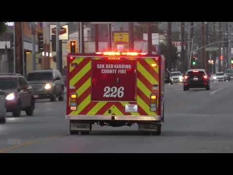 Medic Squad 226 And Medic Engine 227 Responding