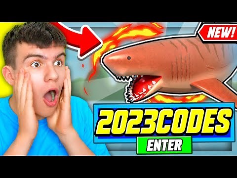 *NEW* ALL WORKING CODES FOR SHARKBITE 2023! ROBLOX SHARKBITE 1 CODES