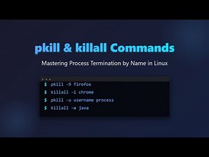 Linux Process Management: Mastering pkill & killall Commands 🚀