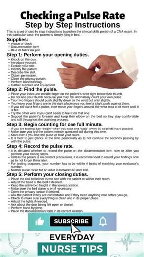How to Check a Pulse Rate Correctly for Beginners
