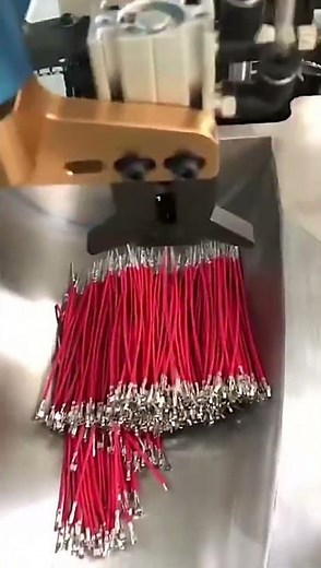 fully automatic double head Wire Cutting Stripping and Crimping Machine