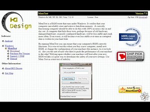 MEMTEST, RunMemTestPro