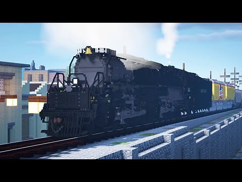 Minecraft Voxel Trains Immersive Railroading Mod