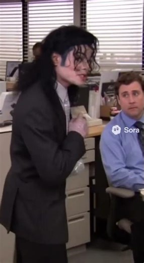 Michel Jackson in Office TV show: copy machine tutorial