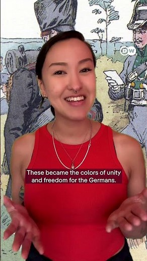 Why is the German National Flag Black, Red and Gold? #dwhistoryandculture