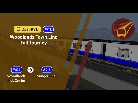 [OpenBVE] Full Journey on the Woodlands Town Line