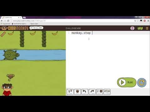 play code monkey 30 challenge level