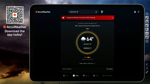 How the newly-designed, free AccuWeather app can help plan your day