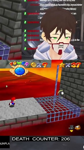 A light breeze can kill ya... #shorts #crowdcontrol #mario64 #shotgun #vtuber
