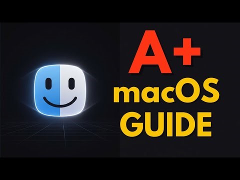 CompTIA A+ 1202 macOS Features Rapid Review (Obj 1.8)