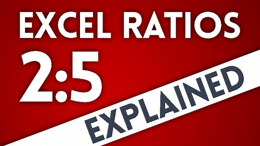 How to Calculate Ratios in Excel