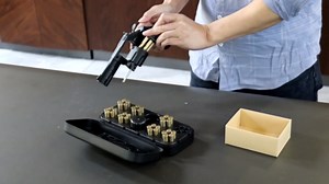 Ludex 5 Shot Revolver Speed Loader for .38 Special/.357 Magnum.Fits S&W 36,37,38,40,42,49,60,340,360/Charter Arms/Taurus 85, 605, 651, 851/Rossi 68/Ruger SP101