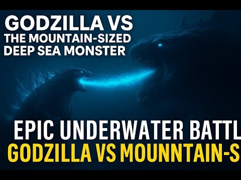 Godzilla vs the Mountain-Sized Deep Sea Monster | Epic Underwater Battle